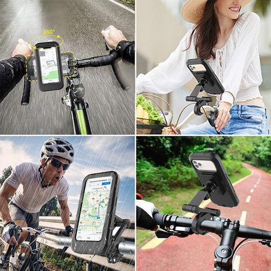 Su Geçirmez Bisiklet ve Motosiklet Telefon Tutucu
