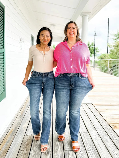 👖Holy Grail Tummy Control Bootcut Jeans🔥