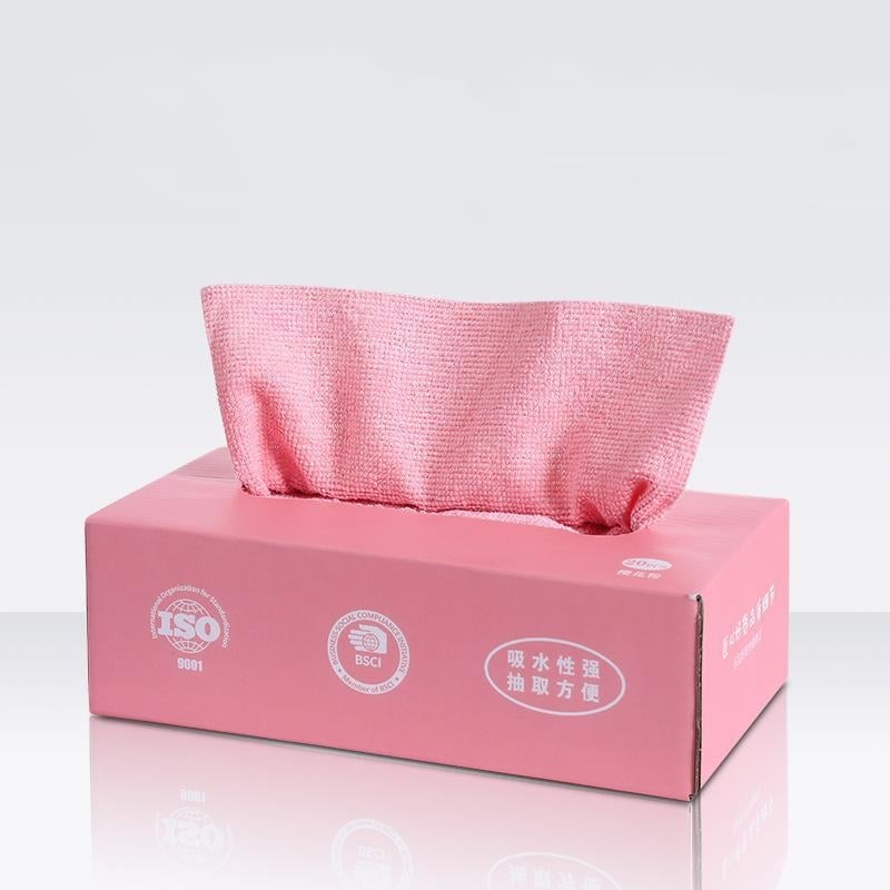 A Box Of Eco-Friendly Cleaning Cloths - Reusable Absorbent Cleaning Cloths