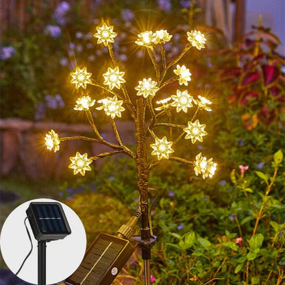 🎁49% OFF✨Outdoor Waterproof Cherry Blossom  Multicolor Solar Garden Lights🎉