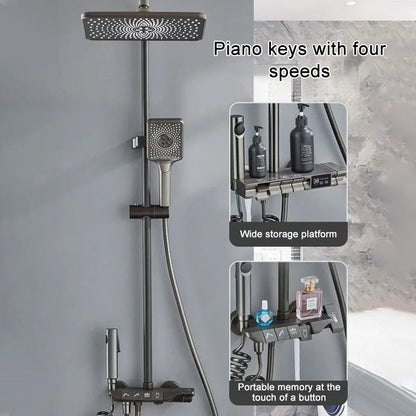 🛀Modern Luxury✈️ Intelligent Shower Set With Constant Temperature Under Pressure