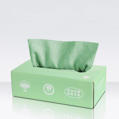 A Box Of Eco-Friendly Cleaning Cloths - Reusable Absorbent Cleaning Cloths