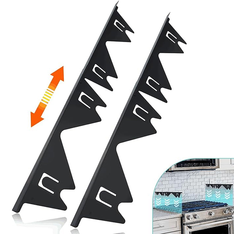 Stainless Steel Adjustable Retractable Stove Gap Covers