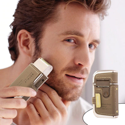 Portable Built In Mirror 2-In-1 Electric Shaver