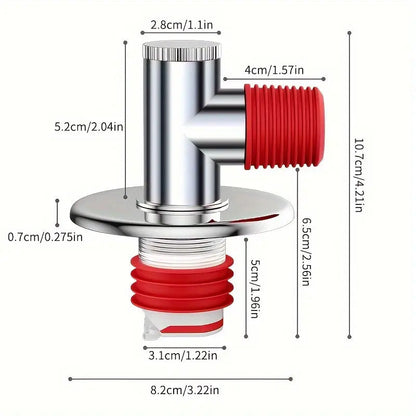 Anti-overflow Deodorant Washing Machine Floor Drain Adapter