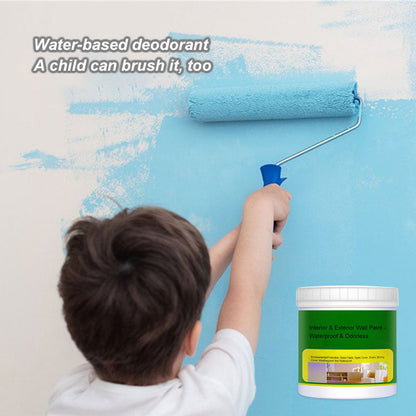 Interior & Exterior Wall Paint - Waterproof & Odorless